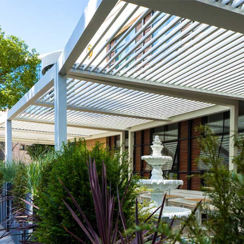 ¿Por qué elegir una pérgola eléctrica de aluminio impermeable?